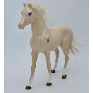 Vintage 1998 Mattel Barbie Riding Club Sweety Pony Horse Display Only 11 in